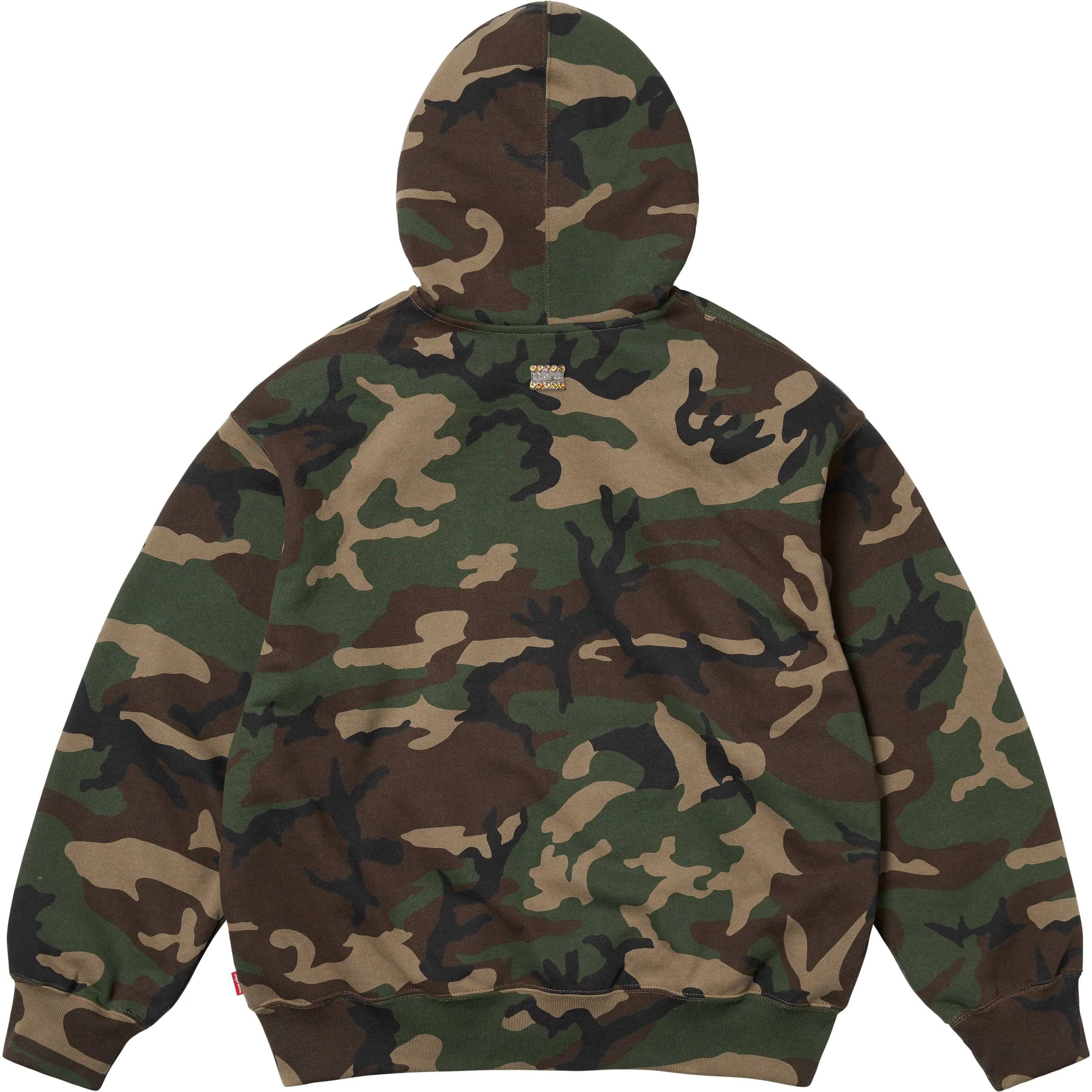 Supreme®/b.b. Simon® Zip Up Hooded Sweatshirt view 12